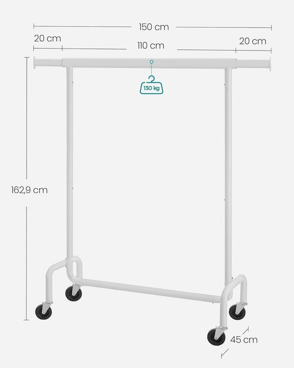 Actual product image Songmics Coat rack