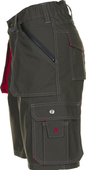 Produktbild Planam Shorts oliv/rot S M (M)