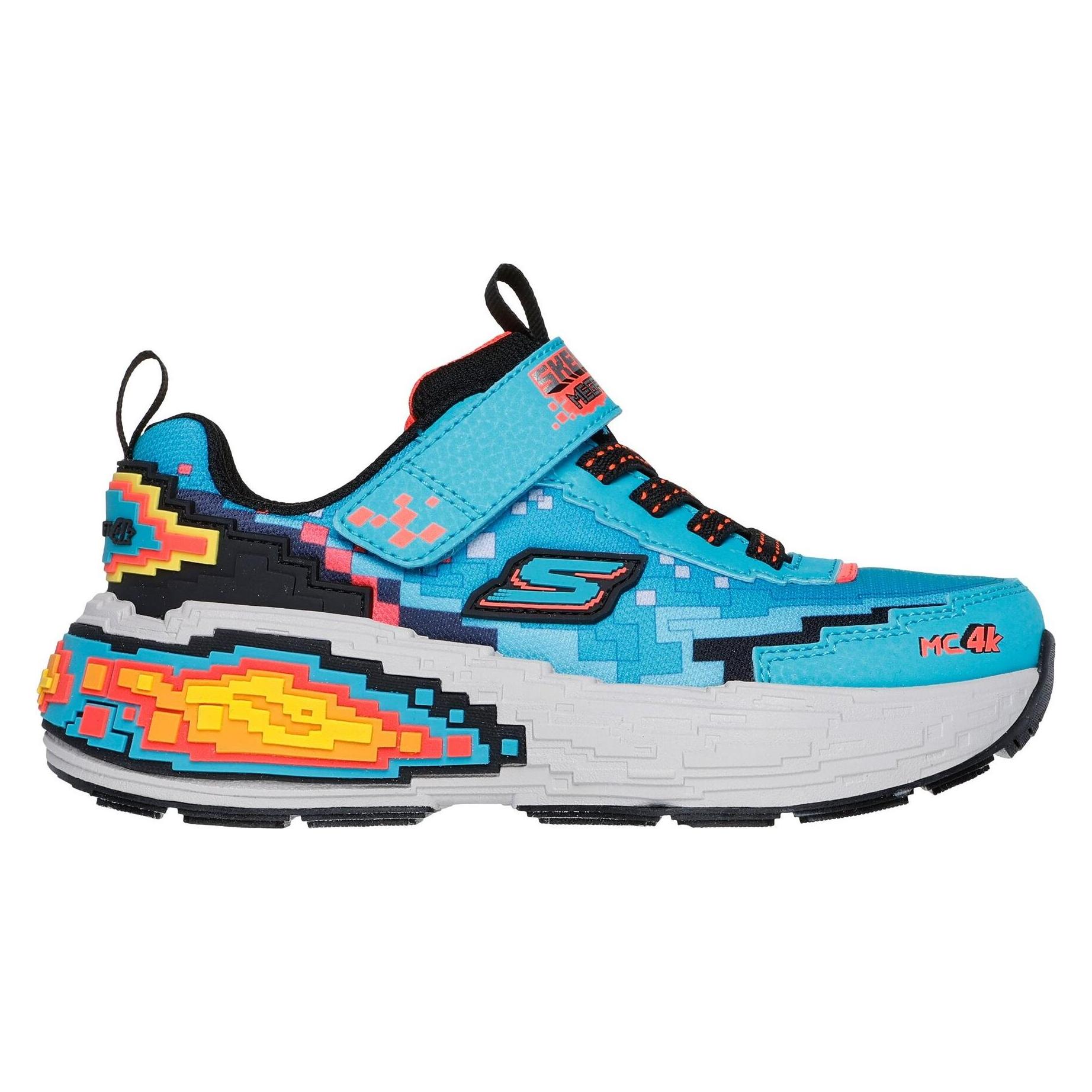 Skechers, Mannen, Sneakers, Mega-Craft 4K Kinderschuhe, Veelkleurig, (34)