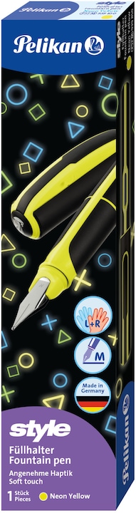 Image du produit Pelikan STYLE - Stylo-plume (Jaune néon, 1 x)