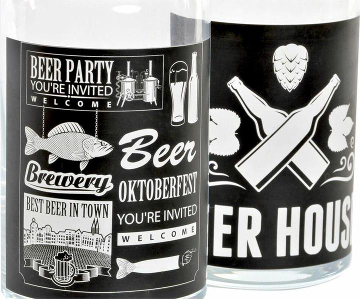 Produktbild DKD Home Decor Bierglas 2 Stücke (2x)