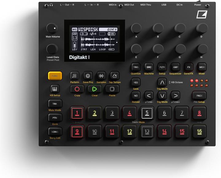 Actual product image Elektron Digitakt II