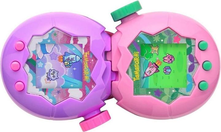 Actual product image Bandai Tamagotchi Paradise Land pink (English, Korean ...