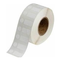 Brady, Etiketten, THT-309-7600-1.5-SC, Polypropylen, Transparent, glänzend, 25.40 x 12.70 mm, mit 11.18 mm Dec
