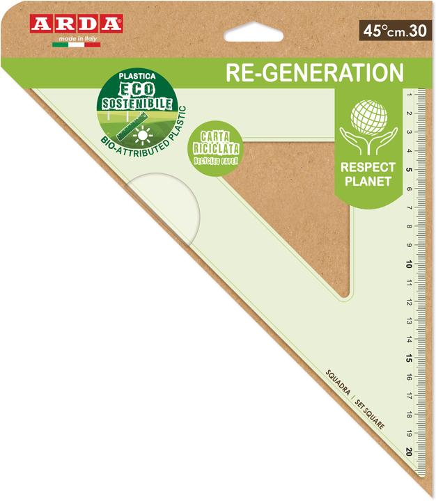 Produktbild Arda Winkel 30cm 45° (30 cm, Kunststoff)