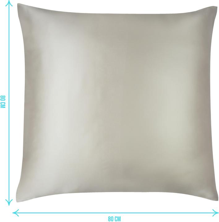 Actual product image Aspero 2x satin pillowcases 80x80 cm Enna - 9069 (Pillowcase, 80 x 80 cm)