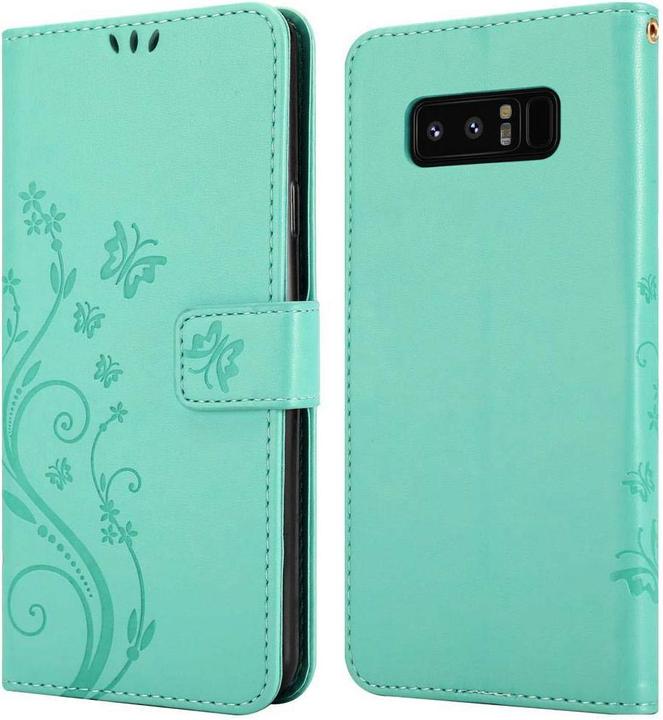 Actual product image Cadorabo Flower Book Cover (Samsung Galaxy Note 8)
