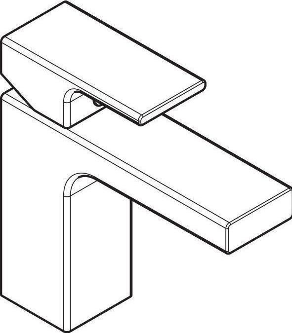 Produktbild hansgrohe HG EH-WT-MI VERNIS Shape 100 m Zugst-Ablaufgarn. 1 1/4Zoll mattschwar
