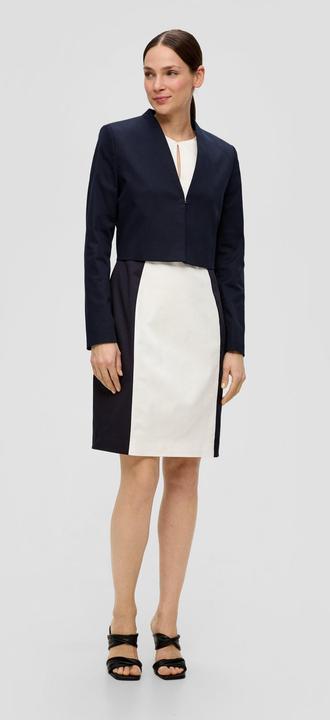 Image du produit S.Oliver Indoor-Blazer Verkürzte Jacke aus Lyocellmix (44)