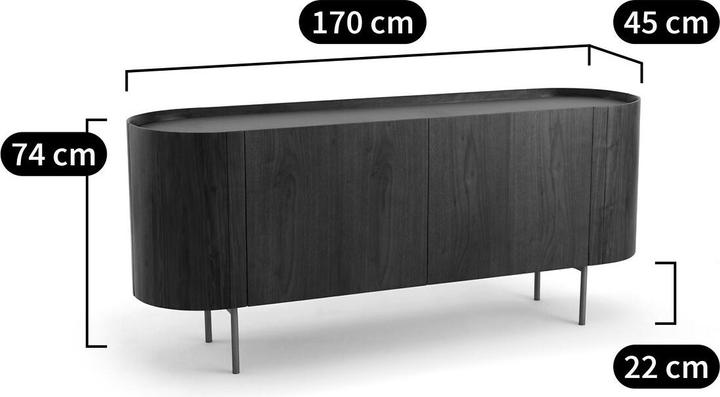 Image du produit AM.PM Aslen (170 x 45 x 74 cm)