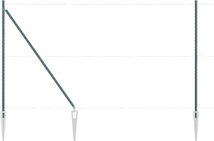 Actual product image vidaXL Zaunpfosten