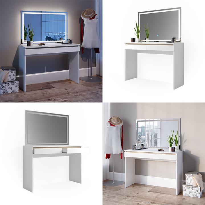 Actual product image Vicco Emma with LED mirror (120 x 43 x 83 cm)