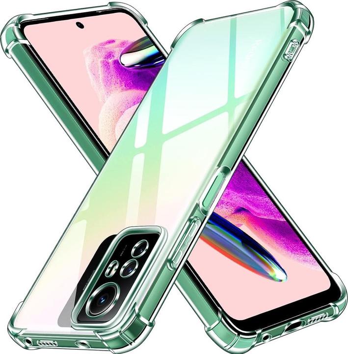 Actual product image Screenguard Xiaomi Redmi Note 12S Case Crystal Soft Airbag Bumper (Xiaomi Redmi Note 12S)