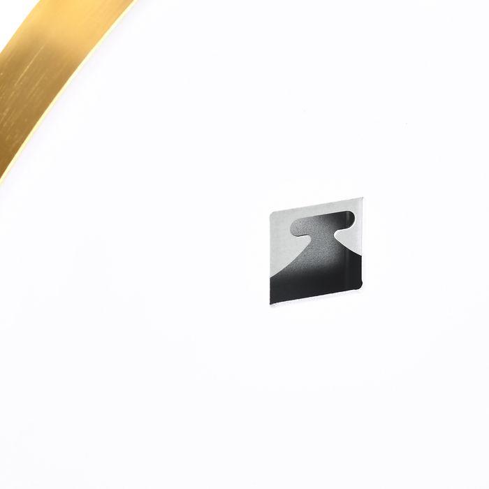 Produktbild Swisshandel24 Wandspiegel mit LED-Leuchte, Dimmbarer Badezimmerspiegel mit Memoryfunktion und Zeitanzeige, IP44, A