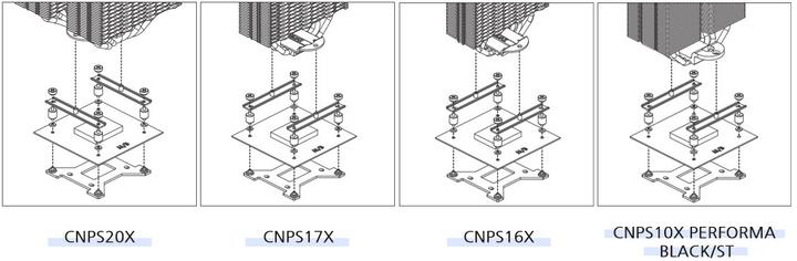 Produktbild Zalman ZM-1700MKA Intel LGA 1700 Mounting Kit