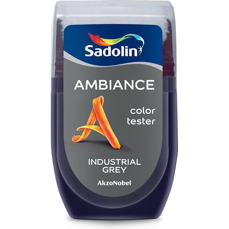 Sadolin, Künstlerfarbe + Bastelfarbe, Tester Ambiance Industrial Grey 30ml (Industrial Grey, 30 ml)