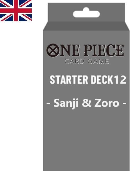 Image du produit One Piece - Starter Deck - Sanji & Zoro - ST-12 - Anglais (Anglais, Pont)