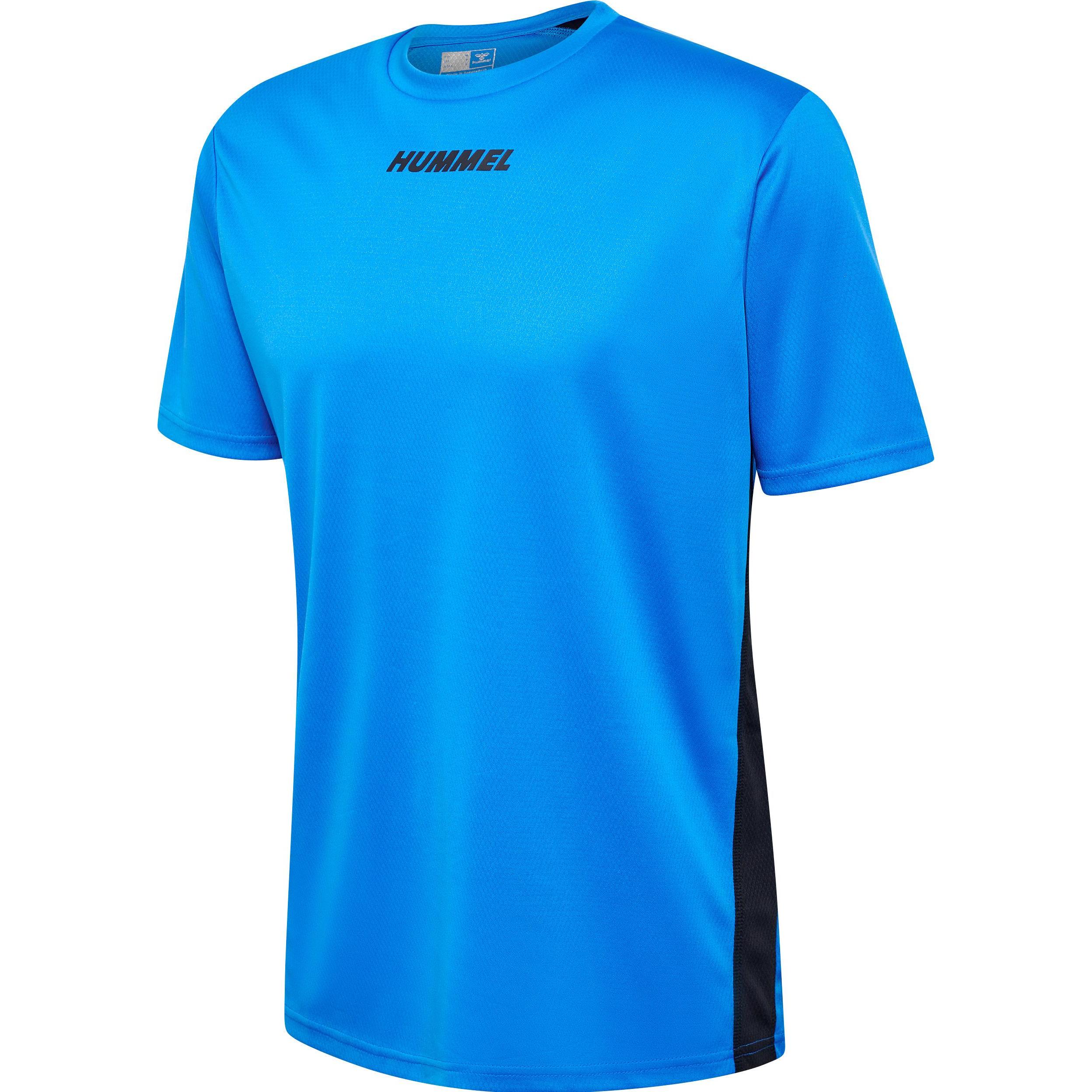 hummel, Herren, Sportshirt, hmlMULTI PL JERSEY (S), Blau, S