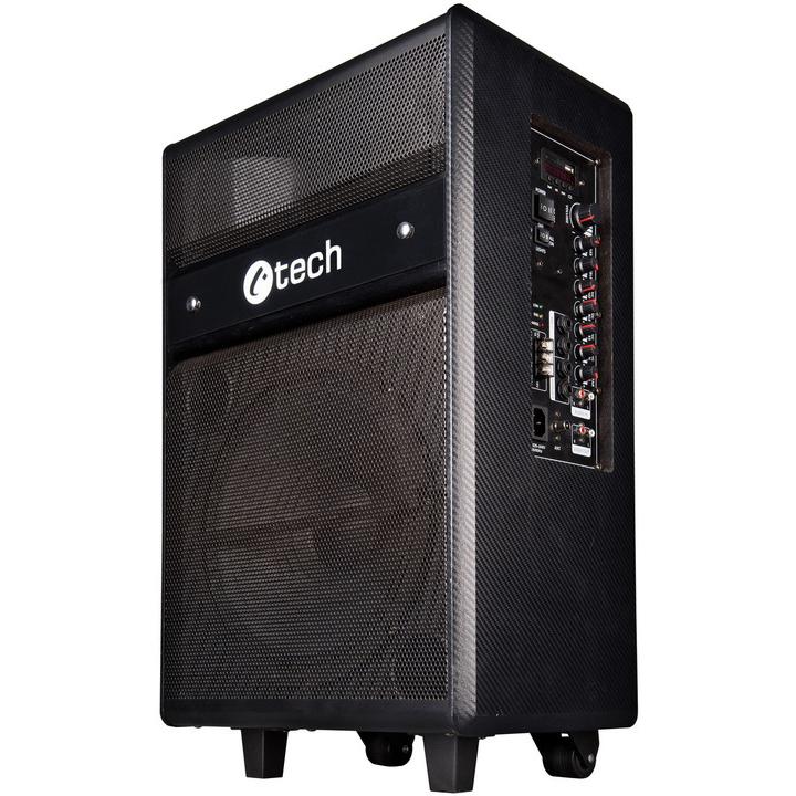 C-Tech Impressio Cappella Trolley Public Address (PA) system Black (8 h) (IMP-CAPPELLA)