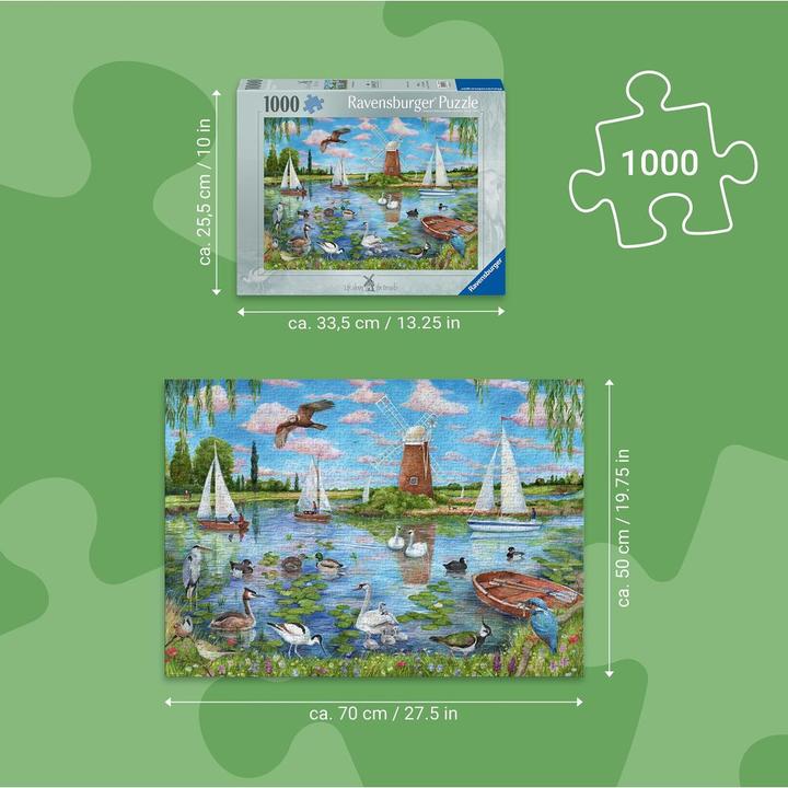 Actual product image Ravensburger Küstenlandschaft (1000 pieces)