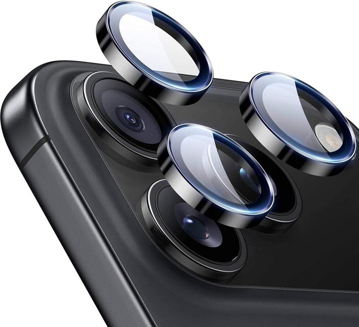 ESR Armorite Camera Lens Protectors (1 Stk., Apple iPhone 14 Pro, Apple iPhone 14 Pro Max, Apple iPhone 15 Pro, Apple iPhone 15 Pro Max, Apple iPhone 16 Pro, Apple iPhone 16 Pro Max, Apple iPhone 17 Pro, Apple iPhone 17 Pro Max)