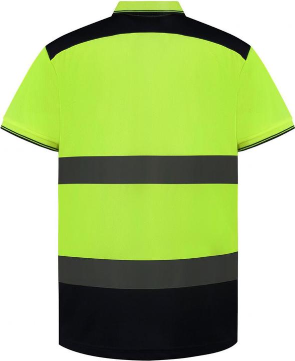 Produktbild Yoko Zweifarbiges Poloshirt mit hoher Sichtbarkeit (L)