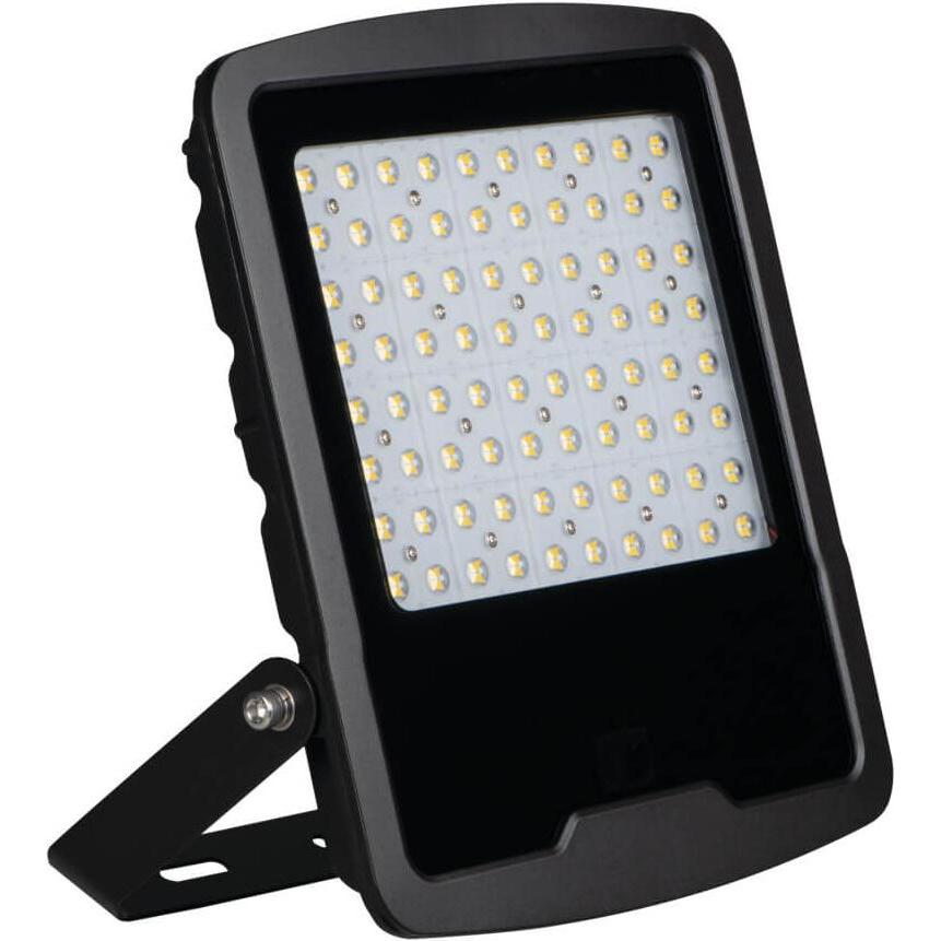 Kanlux, Fassadenbeleuchtung, LED Aussenstrahler FL AGOR HI Schwarz IP65 33476 (36000 lm, IP65)