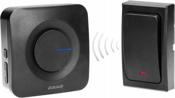 Orno Dzwonek Bezprzewodowy Ondo Ac Przycisk Bezpateryjny 36 Dźwięków