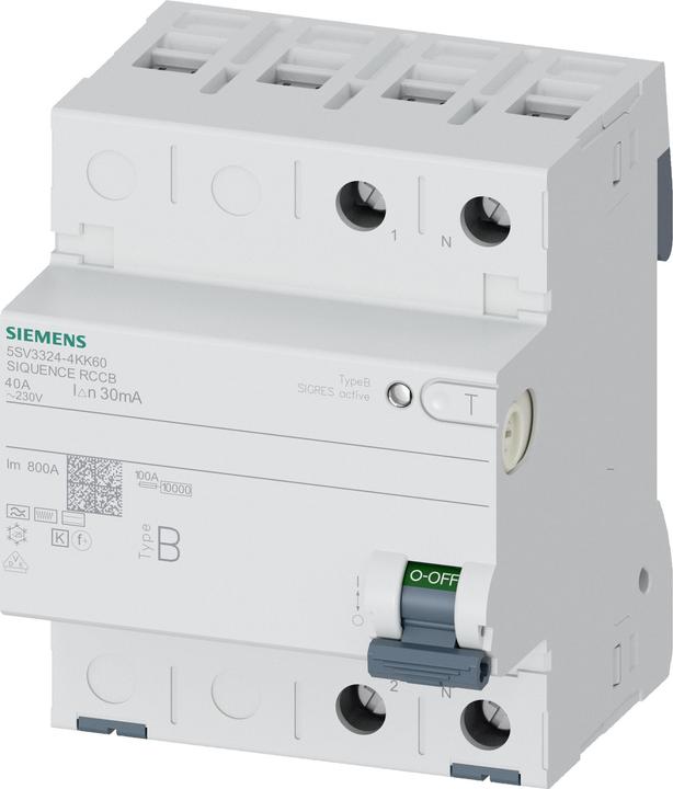 Produktbild Siemens FI-Schutzschalter