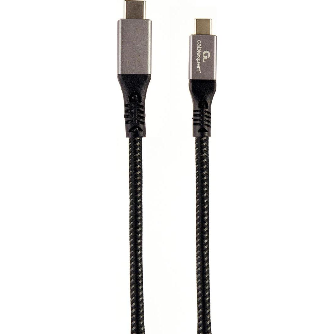 Cablexpert GEMBIRD Kabel Premium USB 3.2 Gen 2 Power Delivery 20Gb/s 100W 1.5m (1.50 m, USB 3.2 Gen 2), USB Kabel