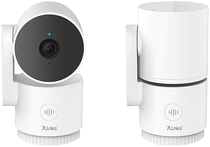 Produktbild 7links WLAN-IP-Kamera, Pan/Tilt, 2K-Auflösung, Objekt-Tracking, Privat-Modus
