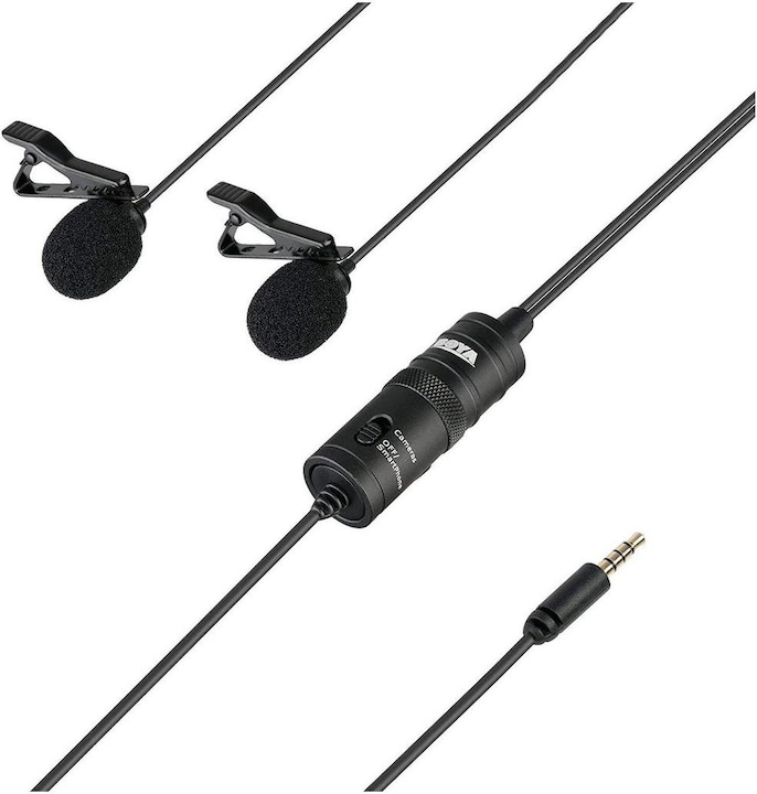 Immagine prodotto Boya BY-M1DM Doppio Lavalier