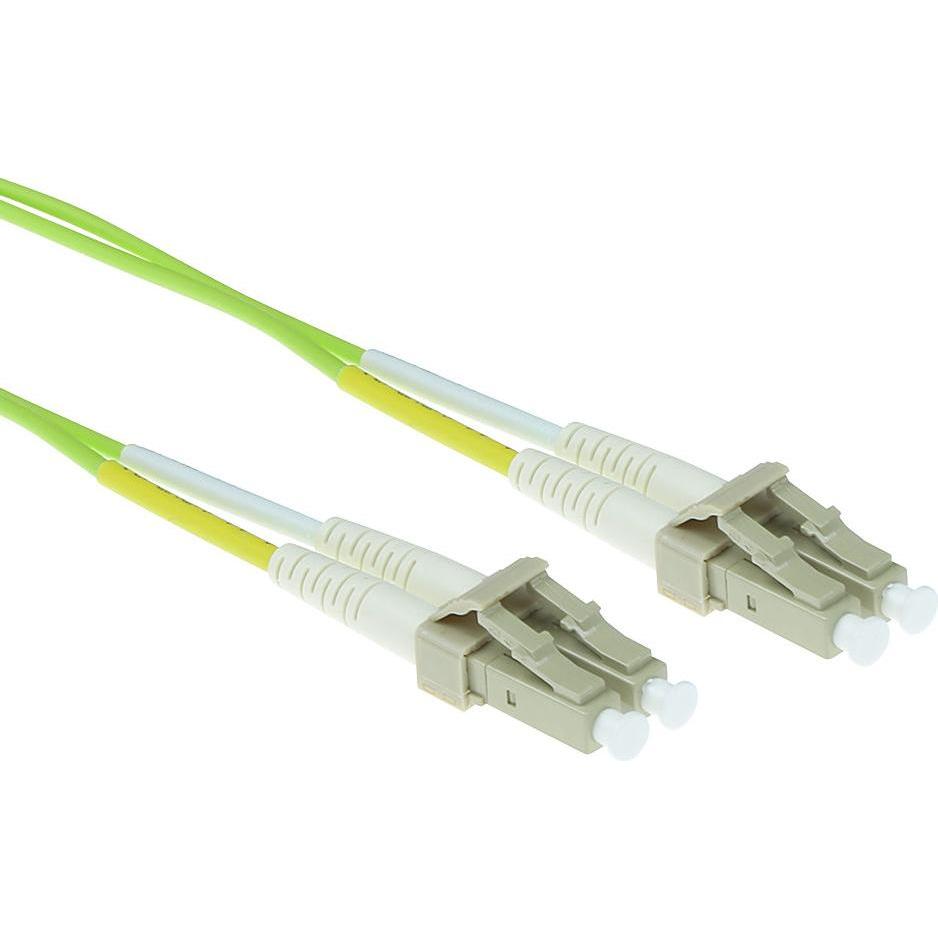 ACT 0.5 meter LSZH Multimode 50/125 OM5 fiber patch cable duplex with LC connectors. (CAT7, 0.50 m), Netzwerkkabel