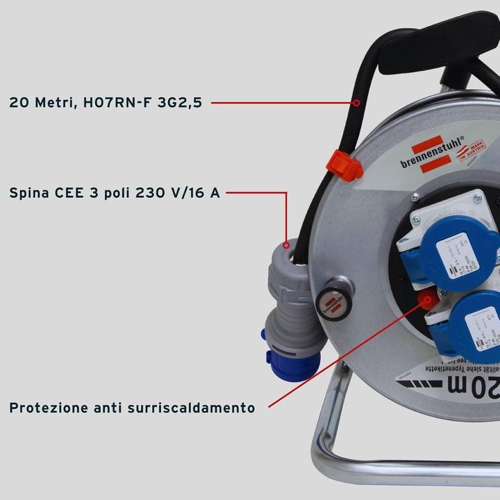 Immagine prodotto Brennenstuhl Garant SK 240 (20 m, 2.50 mm².)