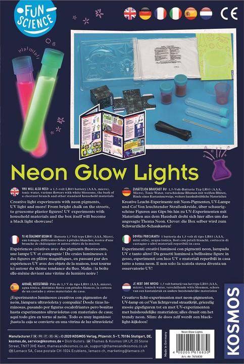 Actual product image Kosmos Neon Glow Lights