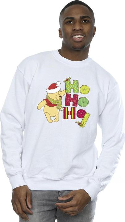 Immagine prodotto Disney Winnie The Pooh Ho Ho Ho Scarf Felpa Uomo (L)