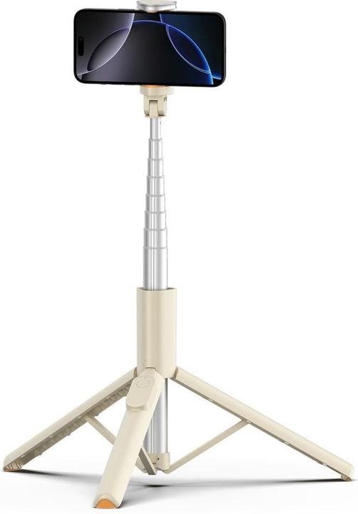 Actual product image Tech-Protect Selfie-Stick L09S mit Stativ - beige