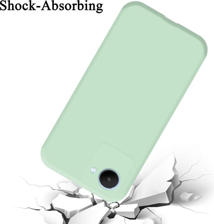 Immagine prodotto Cadorabo Custodia in silicone liquido TPU per Realme C30 / Narzo 50i PRIME (Realme Narzo 50i Prime, Nokia C30)
