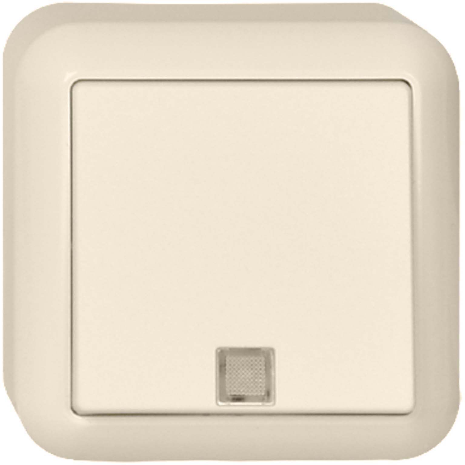 Schneider Electric W.Kontr.Schalter, Taster + Schalter, Weiss