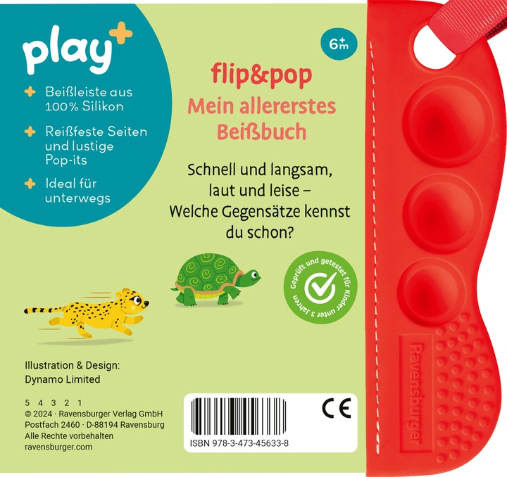 Produktbild Ravensburger play+ flip&pop: Erste Gegensätze (Deutsch)