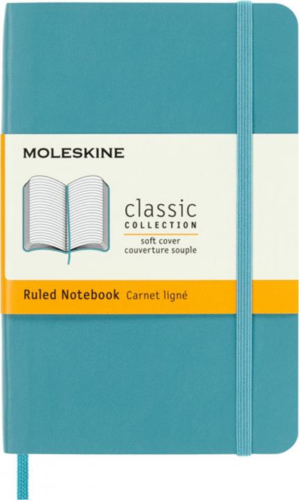 Image du produit Moleskine Carnet de notes (A6, À rayures, Couverture souple)