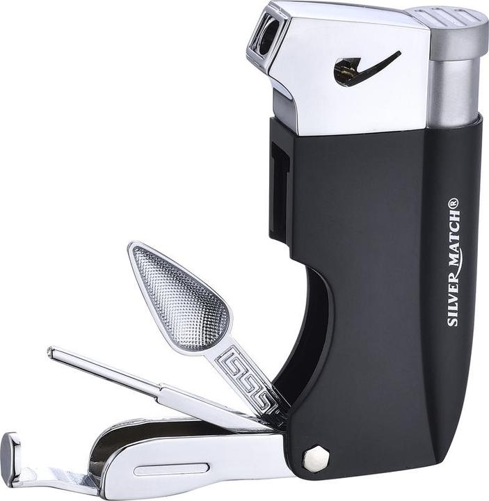 Silver Match Pipes & Cigars Lighter