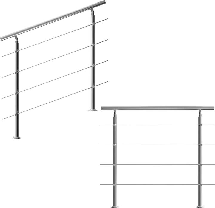 Produktbild Monzana Treppengeländer (Edelstahl)