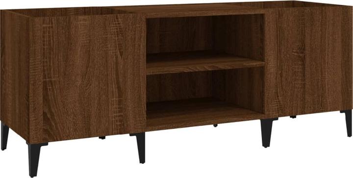 Produktbild vidaXL Plattenschrank Braun Eichen-Optik 121x38x48 cm Holzwerkstoff