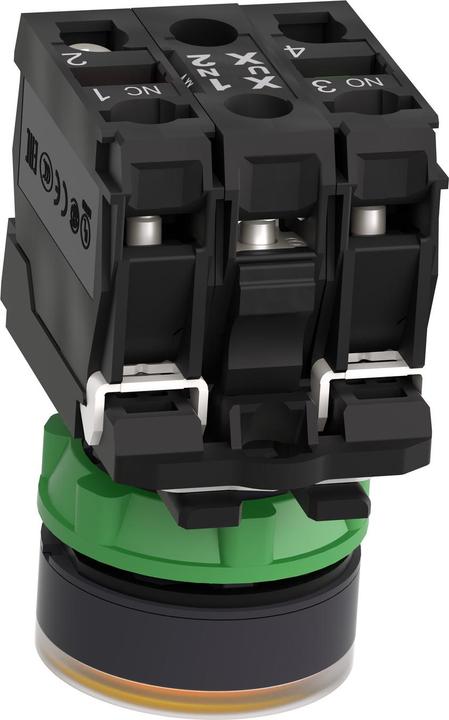 Actual product image Schneider Electric Pushbutton illuminated yellow