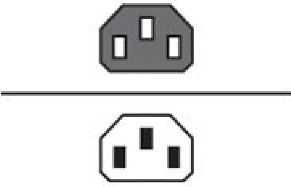 Image du produit HPE C13 - C14 10Amp 6-pack Locking Power Cord, Worldwide Model, for G2 PDU (1.40 m)