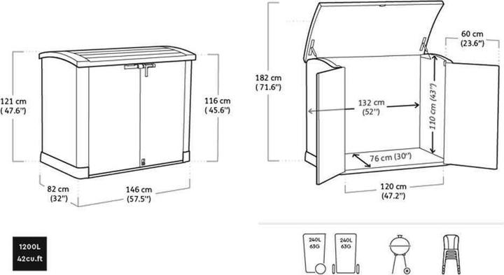 Produktbild Keter Store-It-Out Arc