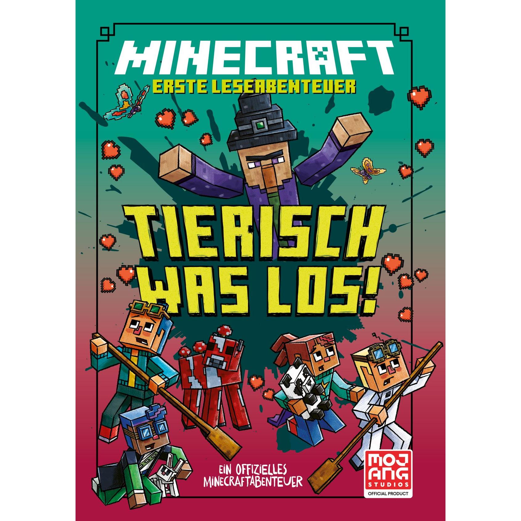Minecraft Erste Leseabenteuer - Tierisch was los!, Kinderbücher von Ulrike Schimming, Mojang Ab, Nick Eliopulos