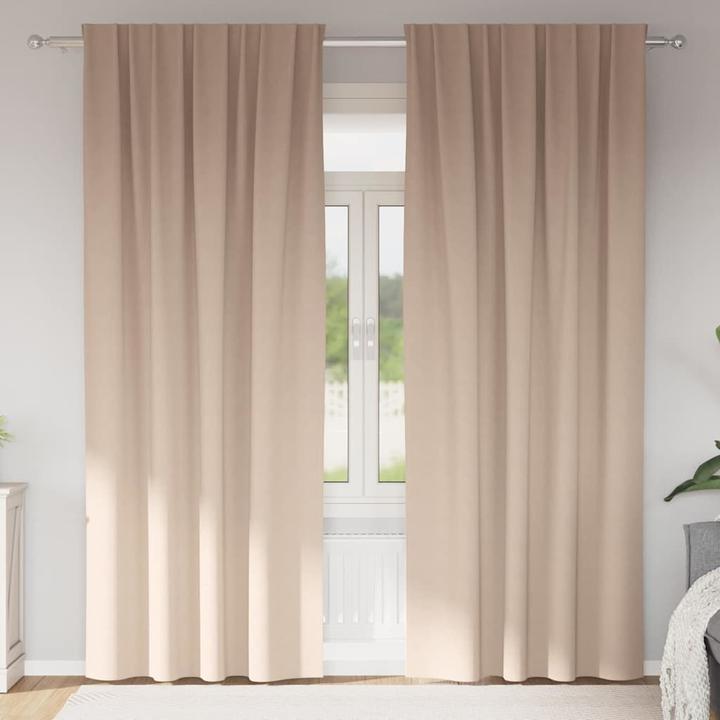 Produktbild vidaXL Verdunkelungsvorhänge (140 x 225 cm)