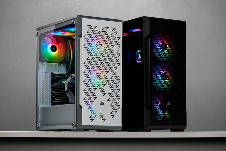 Actual product image Corsair iCUE 220T RGB Airflow (ATX, mATX, Mini-ITX)